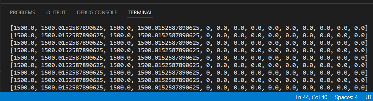 如何在 esp8266 中接收通過 UDP 從 python 發送的結構