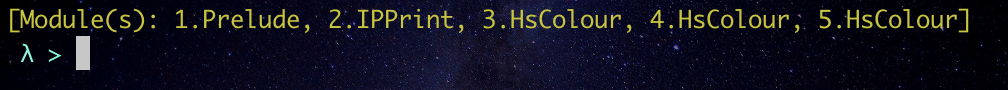 如何在 ghci 提示符上不顯示重復的模塊