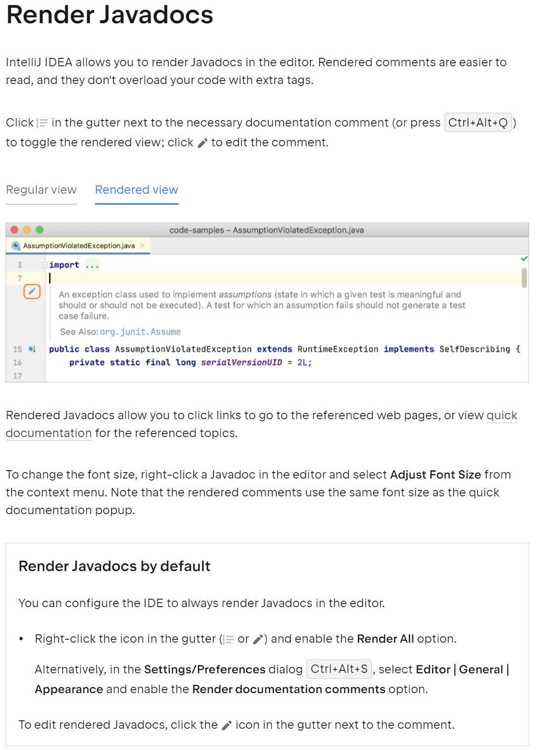 如何使用“|”進行 IntelliJ 評論 象征？