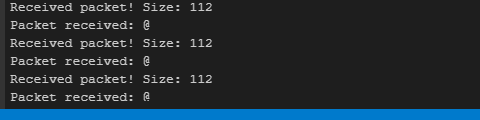 如何在 esp8266 中接收通過 UDP 從 python 發送的結構
