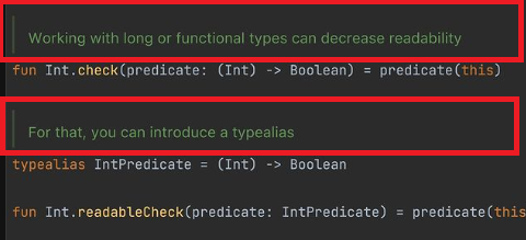 如何使用“|”進行 IntelliJ 評論 象征？