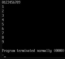 組裝中的回圈:8086(DosBox)上的 TASM 解決如何水平和垂直編號