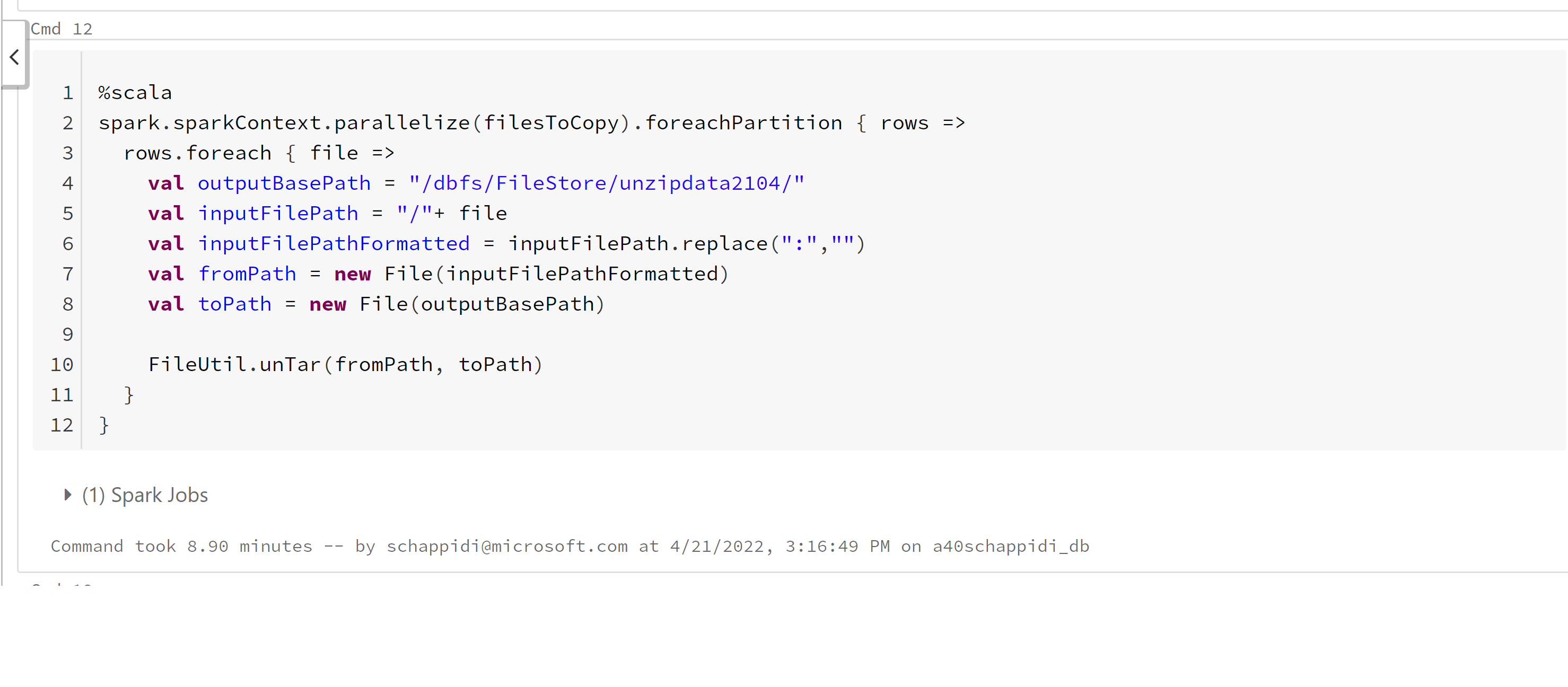 為什么從 databricks spark notebook(hadoop fileUtils)寫入 DBFS 掛載位置比寫入 DBFS 根位置慢 13 倍?