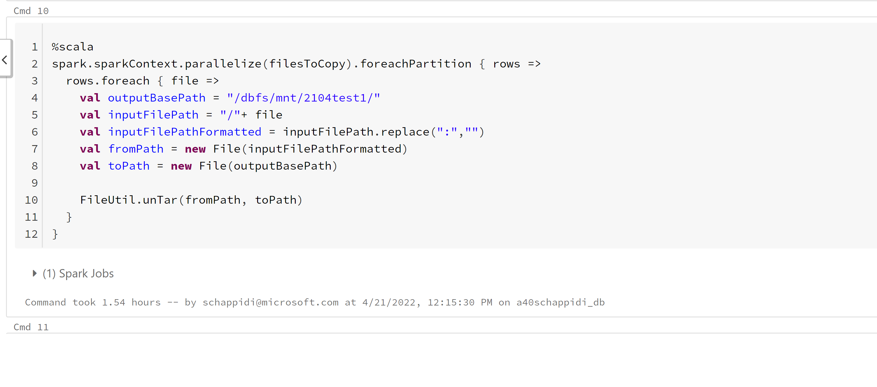 為什么從 databricks spark notebook(hadoop fileUtils)寫入 DBFS 掛載位置比寫入 DBFS 根位置慢 13 倍?