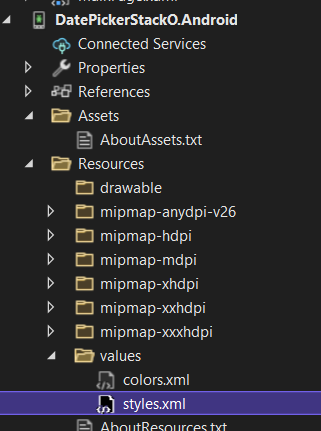 有沒有辦法在 Xamarin Forms 中自定義日期選擇器對話框的正文？