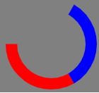 分段 SVG 輪廓圓