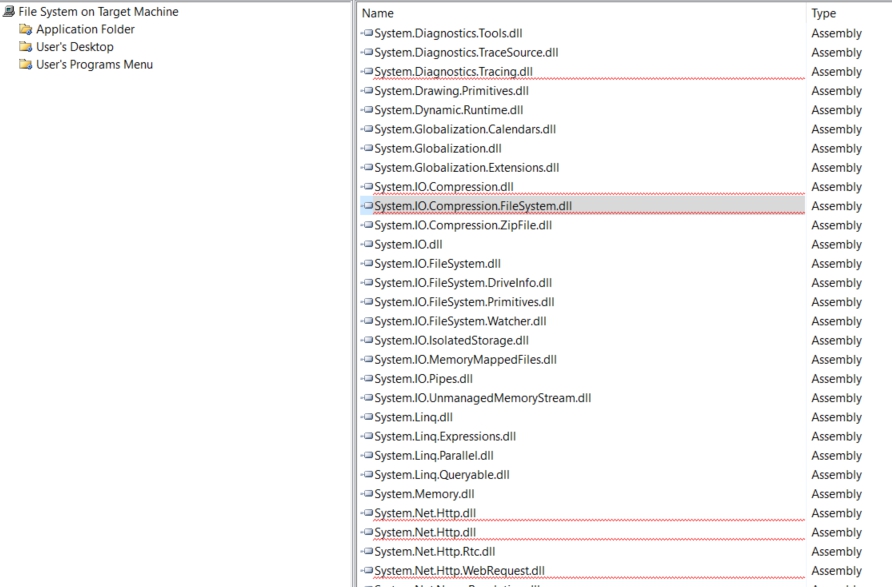 無法運行由 Visual Studio 安裝程式專案創建的 WPF 安裝檔案