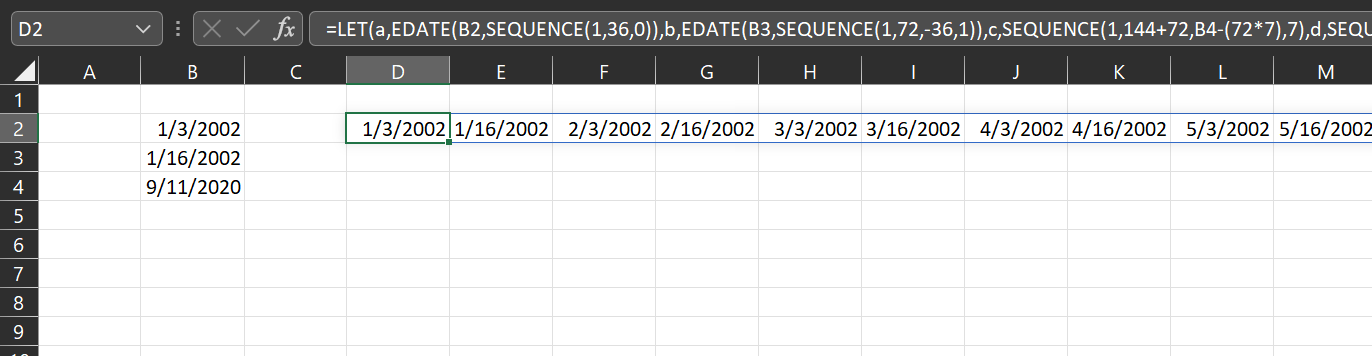 如何在excel中合并多個序列？