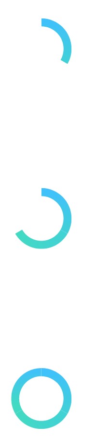 分段 SVG 輪廓圓