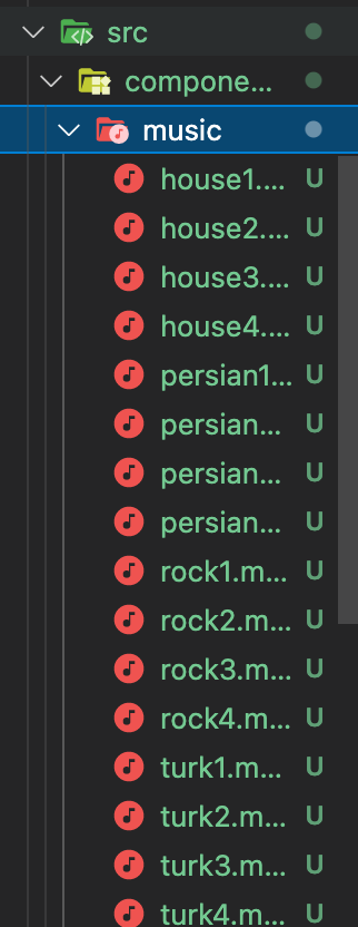 React.js Music-Player：單擊串列元素時如何播放音頻？
