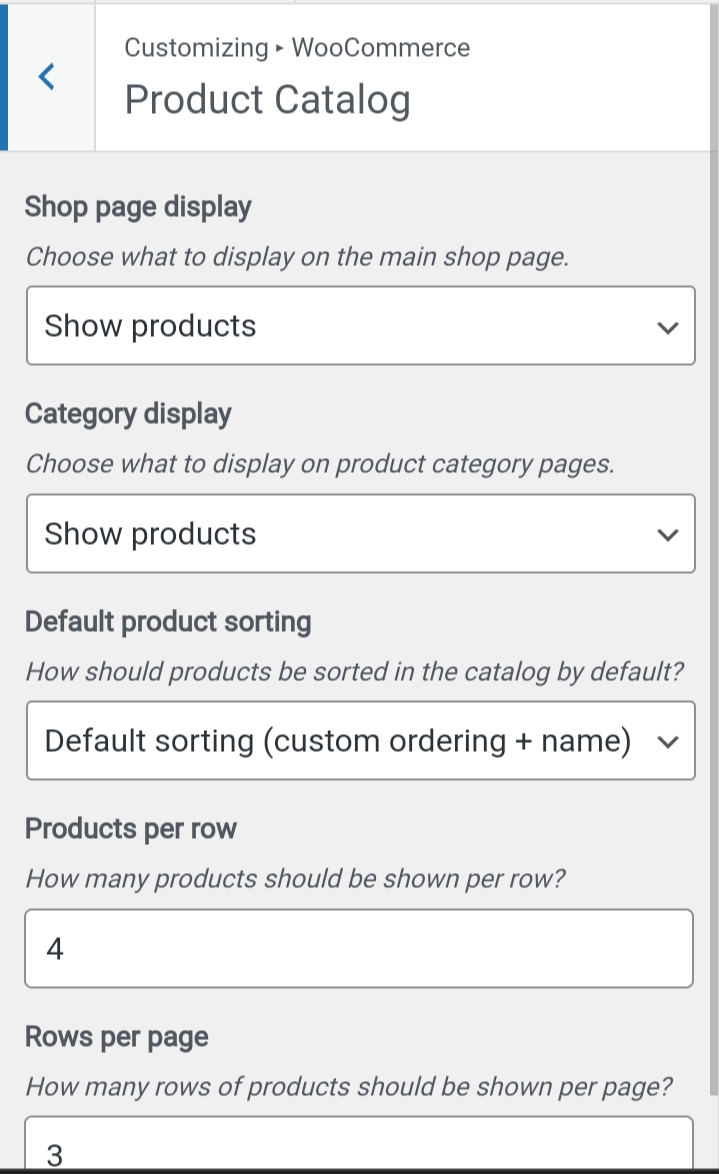 如何訪問自定義 WP Query 的 wooCommerce 配置