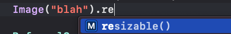SwiftUI 修飾符 .resizable() 不適用于 Image