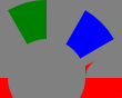 分段 SVG 輪廓圓