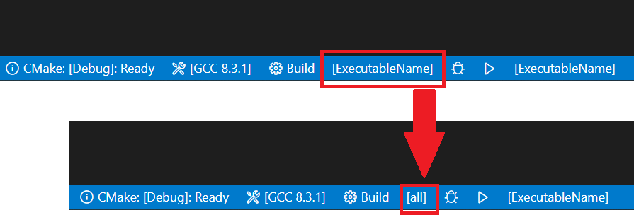 CMake add_executable() 無法使可執行檔案和第 3 方庫無法解壓縮