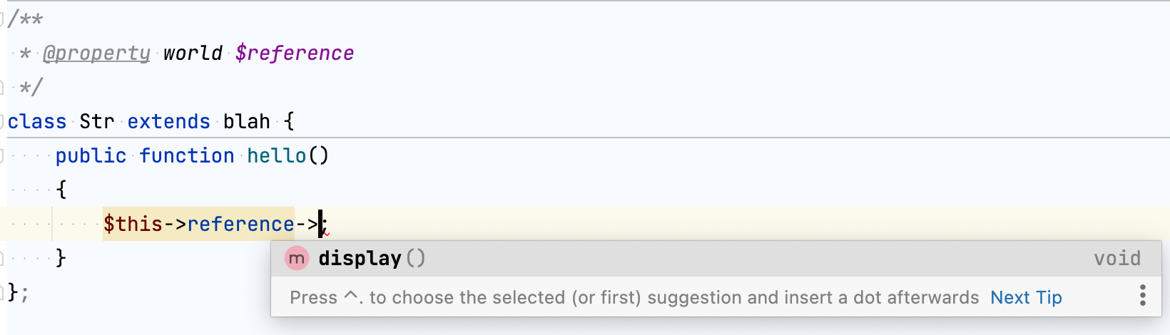 從物件到我的類的 PHP 型別提示,不可能嗎?