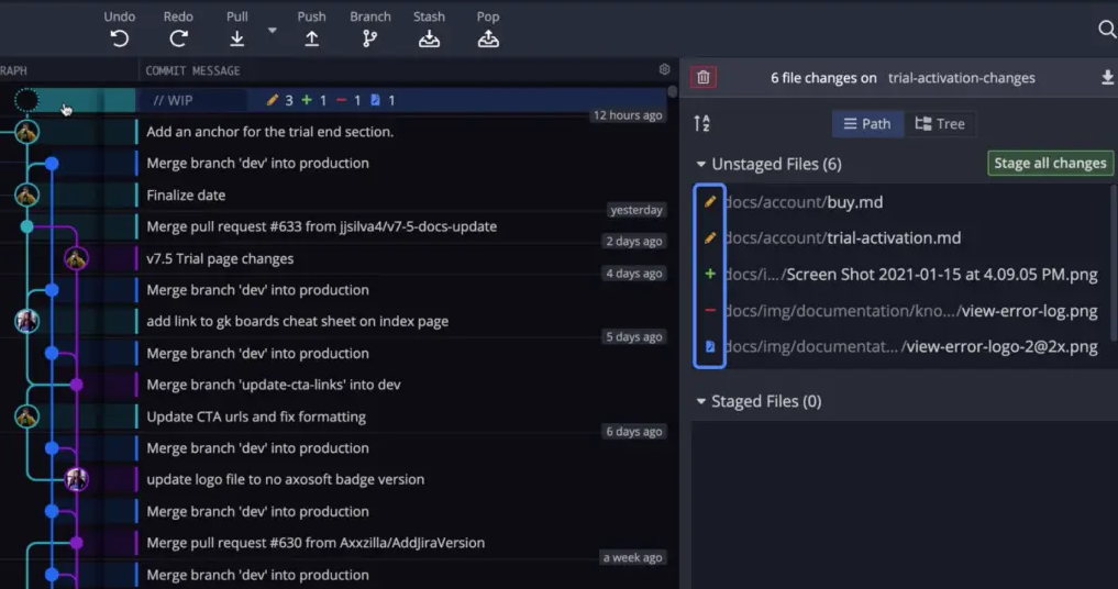 如何將現有檔案添加到 Gitkraken 存盤庫?
