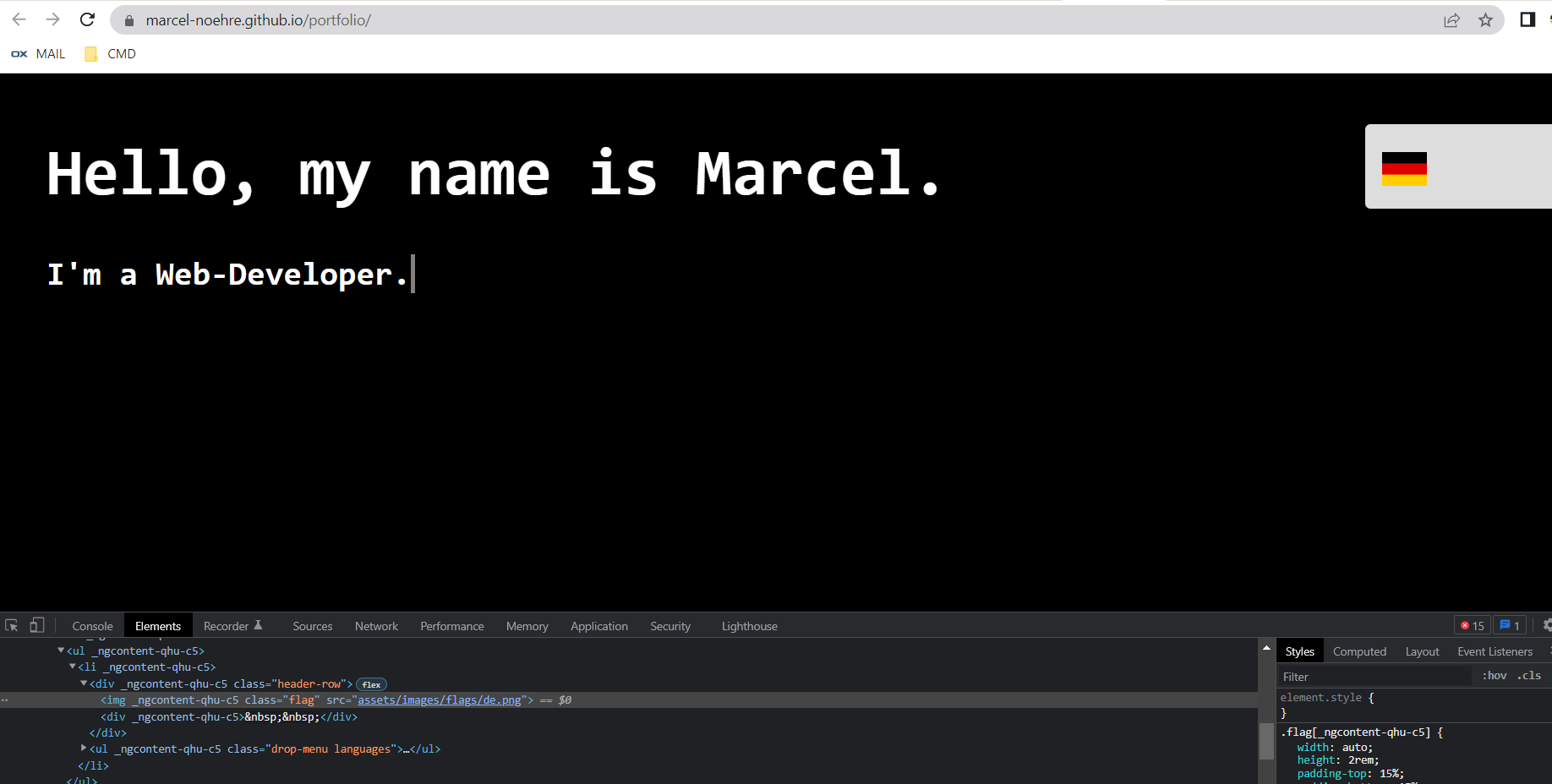 使用 github 頁面/docs 運行的 Angular-App 找不到資產