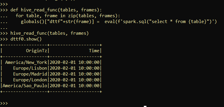 在 pyspark cloudera 中定義函式