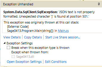 如何將多個 JSON 行插入 T-SQL 表