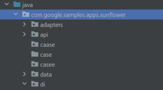 Android Studio 中名為“case”的包檔案夾導致刀柄錯誤