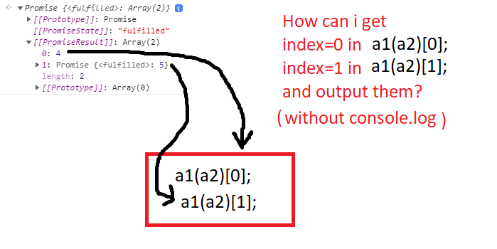 JavaScript 從 Promise 獲取陣列索引