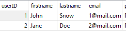 使用 SQL 查詢資料庫表