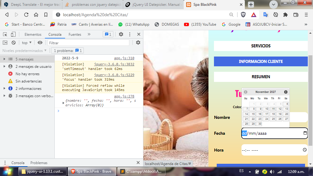 jquery datepicker的問題