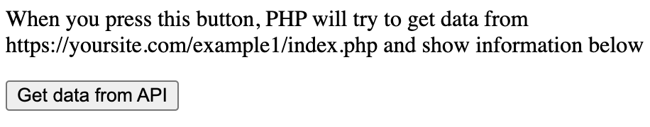 PHP - 隧道化 API