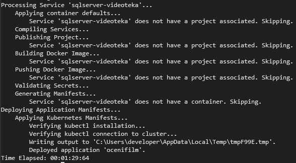 無法使用 Project Tye 與在 Docker 容器中運行的 SQL 服務器建立連接