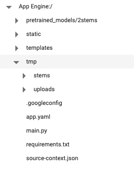 如何使用 Google App Engine 將臨時檔案寫入 /tmp？