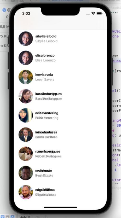 Swift UITableView 的 Cell Stacked