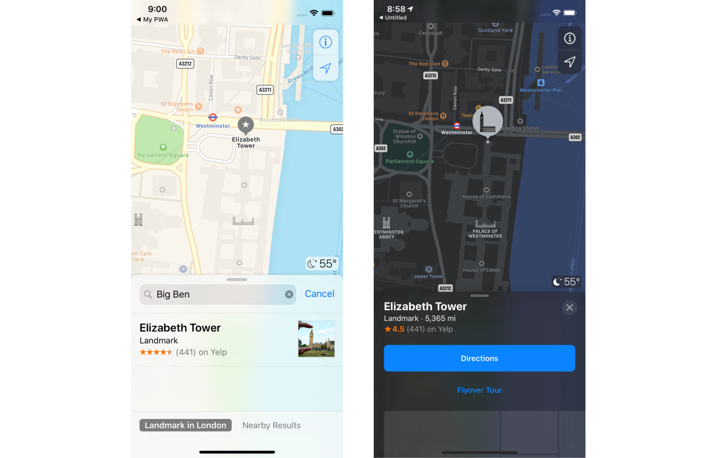 獨立 PWA 顯示 ?Untitled 而不是實際 PWA 名稱？