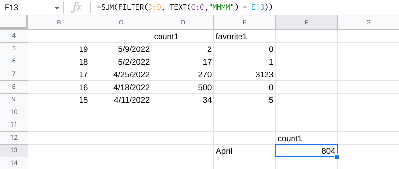 陣列,SUM INDEX/MATCH