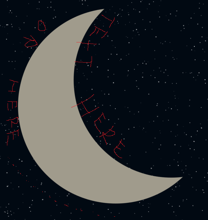 SVG 周圍的文字