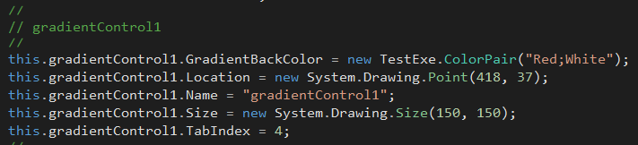 控制 WinForms Designer 如何為自定義類屬性值撰寫 InitializeComponent 代碼?