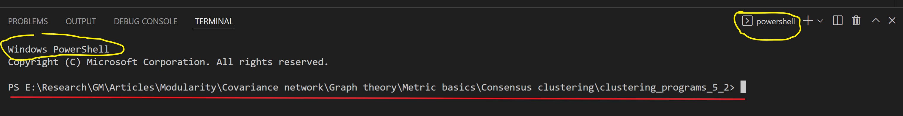 將 VS Code 中的默認終端更改為 cmd