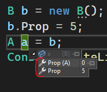 c#中重寫屬性