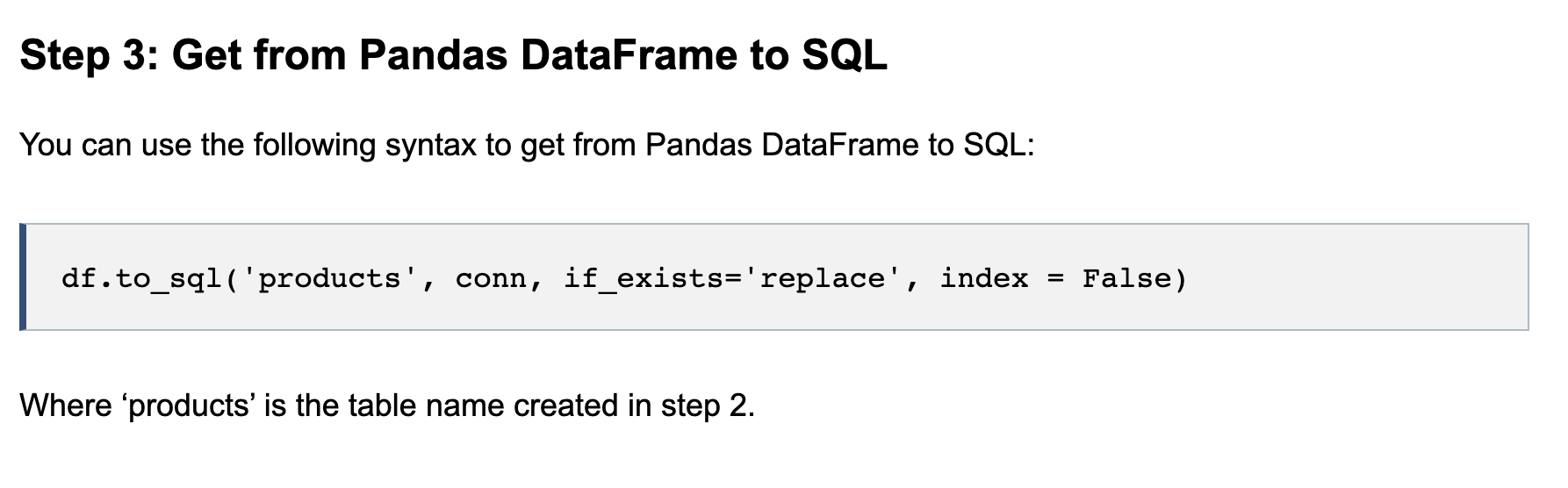 如何解決 Unhashable 型別:'DataFrame'?保存到 SQL 時?