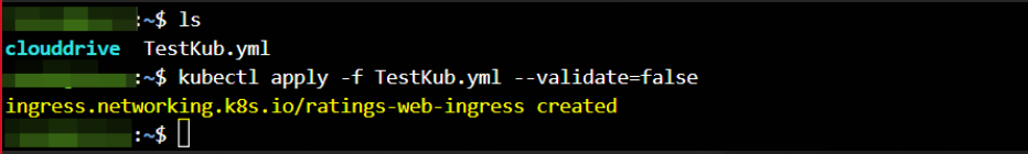 入口資源檔案錯誤 AKS - spec.rules[0].http.paths[0].pathType：必需值：必須指定 pathType