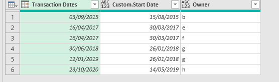 Excel 或 Power Query:合并/查找最近的上一個日期