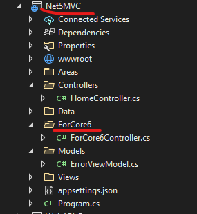 從同一解決方案中的專案呼叫另一個專案的控制器 (.NET Core)