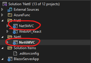 從同一解決方案中的專案呼叫另一個專案的控制器 (.NET Core)