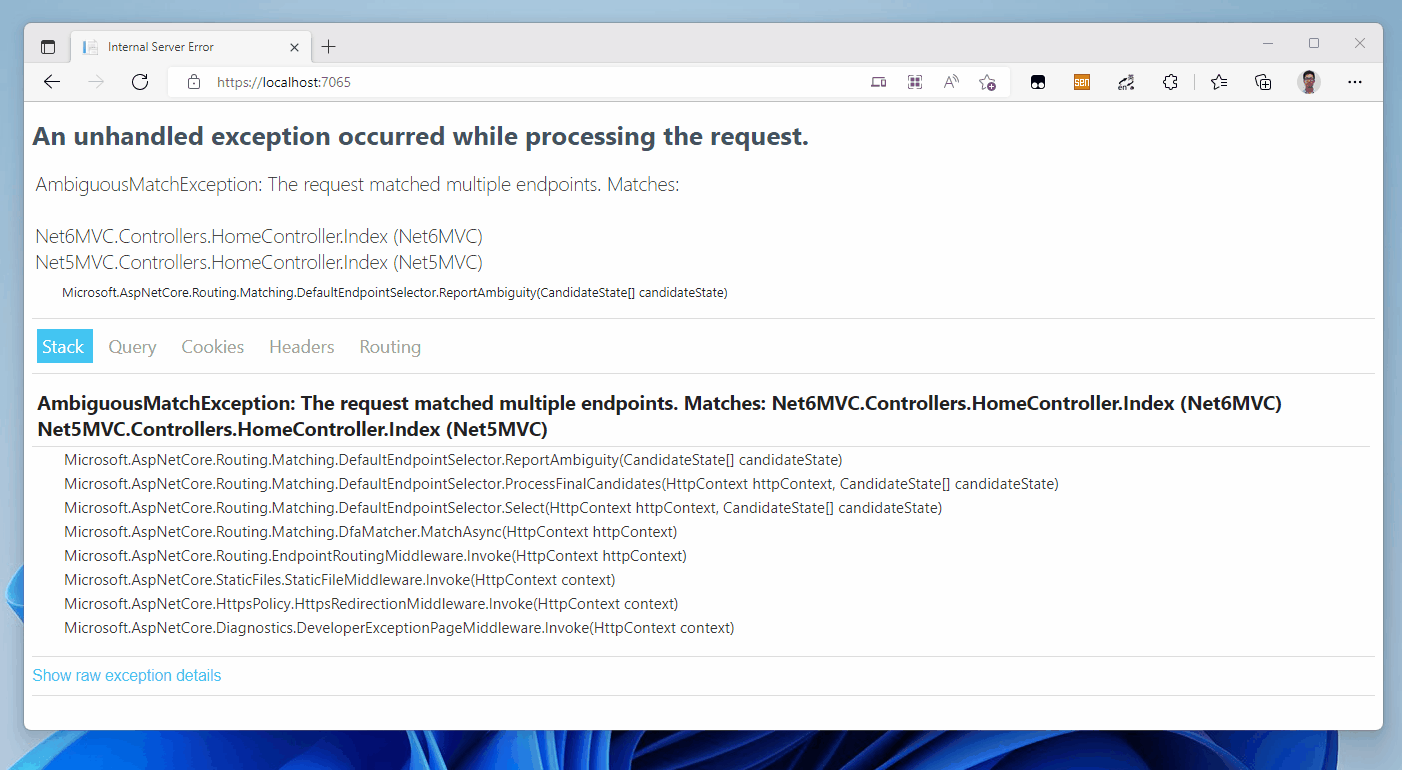 從同一解決方案中的專案呼叫另一個專案的控制器 (.NET Core)