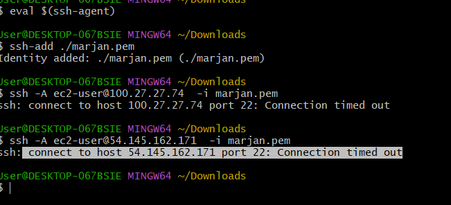將 (ssh) 連接到 AWS EC2 實體時出現問題