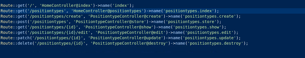 從 Laravel 中的 URL 末尾洗掉問號