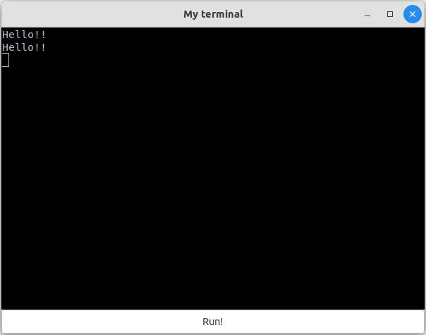 無法在 VTE GTK4 Fake Terminal 中運行 shell 命令