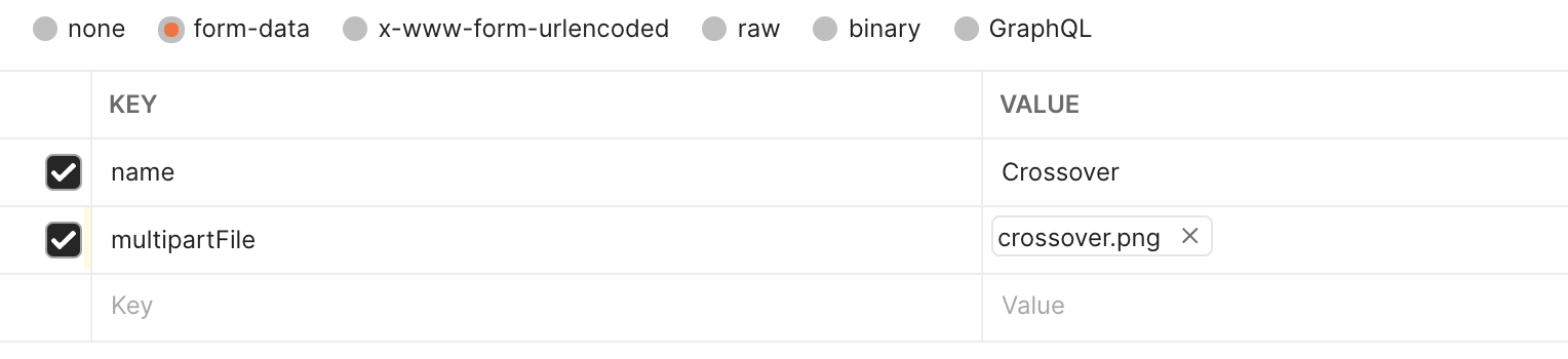 如何通過 Postman 的原始 JSON 發送檔案和資料