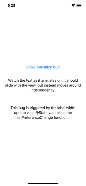 SwiftUI - 過渡影片錯誤(已解決:不是錯誤!)