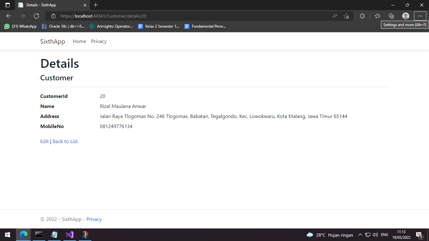 如何在不更改 ID 的情況下使用 Microsoft.EntityFrameworkCore 進行更新?