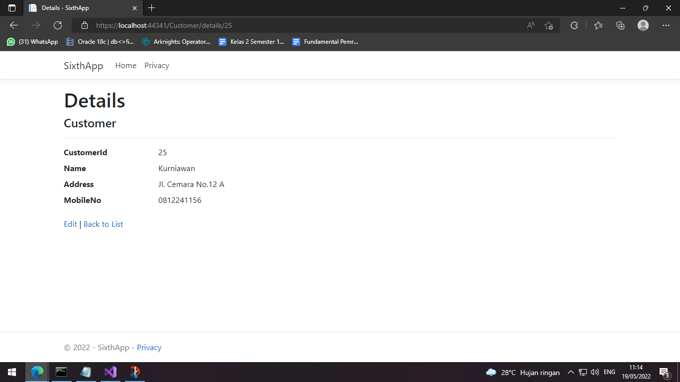 如何在不更改 ID 的情況下使用 Microsoft.EntityFrameworkCore 進行更新?